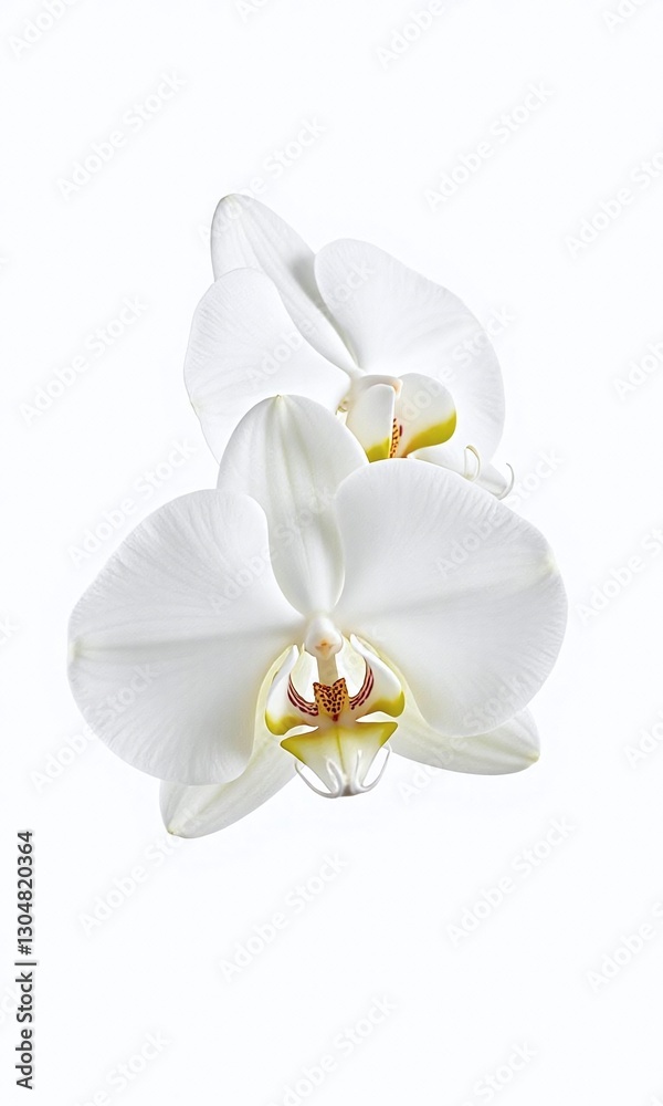 Fototapeta premium white orchid flower