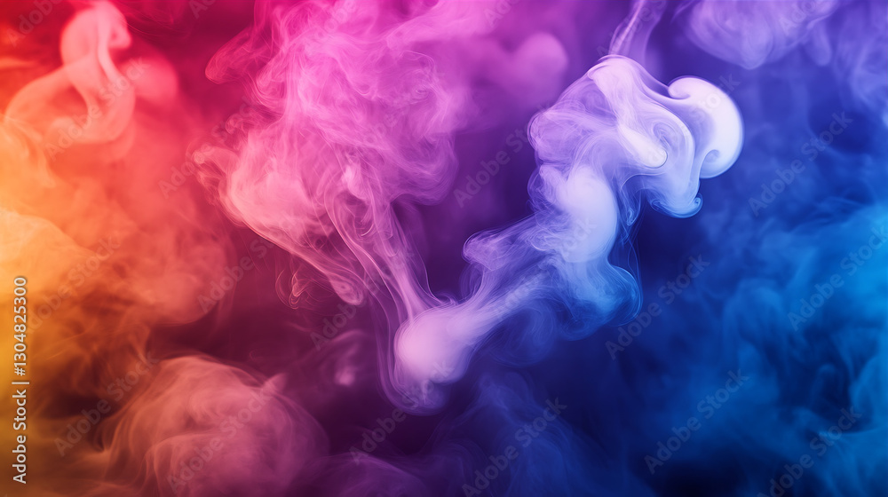 A Vibrant, Dramatic Smoke Cloud Displaying Ethereal Colors in a Dark Setting of excellence A Vibrant, Dramatic Smoke Cloud Displaying Ethereal Colors in a Dark Setting of excellence