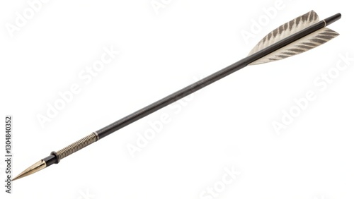 Arrow on White Background
