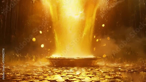 “Wealth Overflow: A Faucet of Fortune”