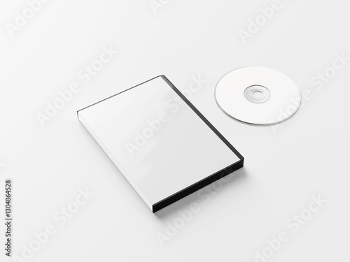Photography DVD case mockup