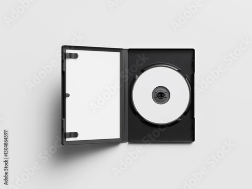 Photography DVD case mockup