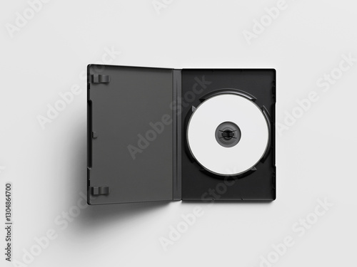 Photography DVD case mockup
