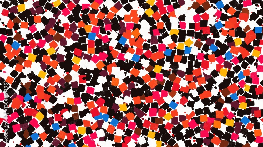 Fototapeta premium Colorful Abstract Mosaic Pattern