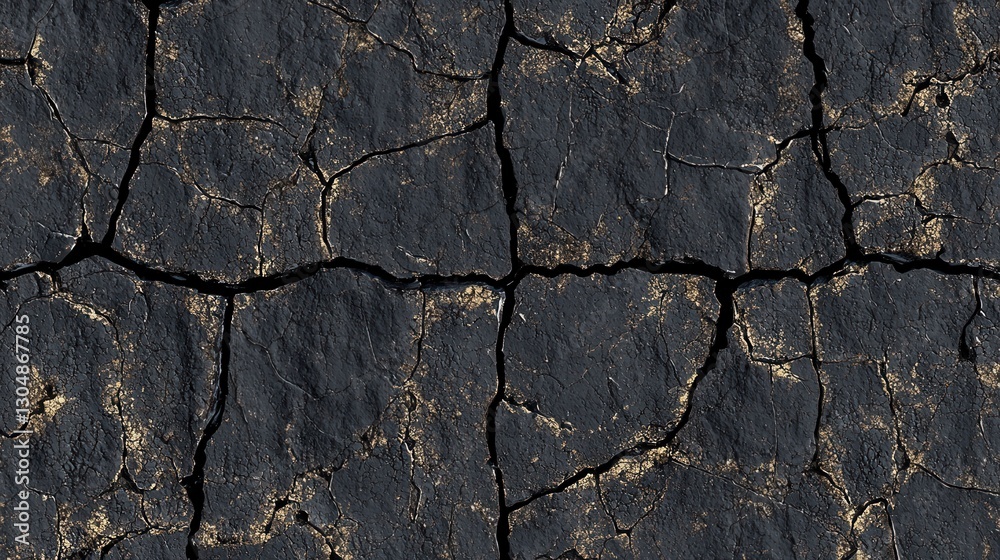Obraz premium Cracked Earth Texture Background