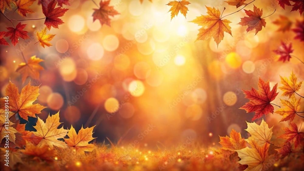 Autumnal foliage scene with warm light and bokeh effect, showcasing vibrant fall colors and a tranquil atmosphere. Autumnal foliage scene with warm light and bokeh effect, showcasing vibrant fall colors and a tranquil atmosphere.