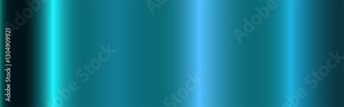Technology horizontal background of blue metal, chrome, silver, steel, aluminum. light blue gradient. Metallic steel gradient template for wallpapers, web, prints, posters, interfaces.