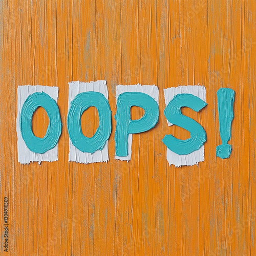 A wall painted orange and the word 