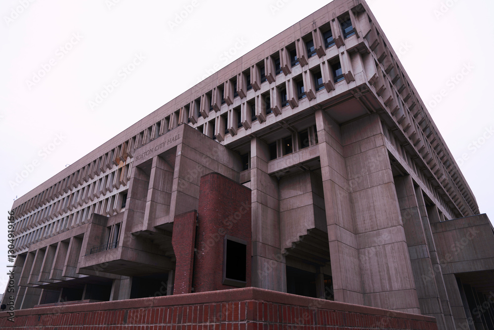 Fototapeta premium Boston City Hall in Boston, Massachusetts, USA