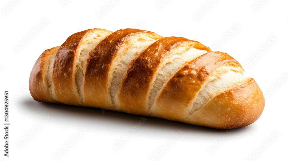 Freshly baked bread loaf with a golden crust, perfect for sandwiches or as a side for meals. A staple in many cuisines. Freshly baked bread loaf with a golden crust, perfect for sandwiches or as a side for meals. A staple in many cuisines.