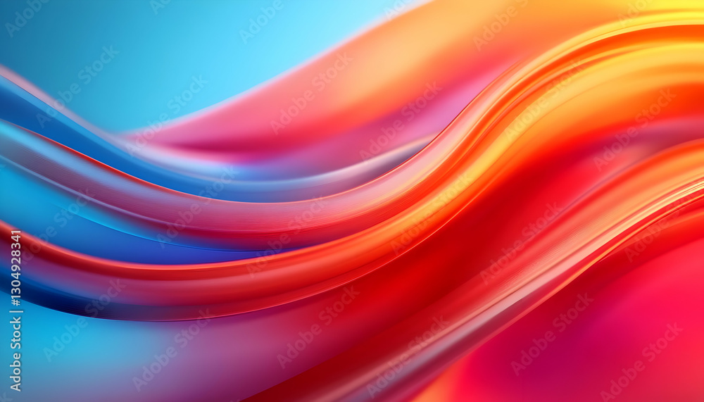 Vibrant colorful waves blend together, creating an abstract background that exudes energy and modernity. Vibrant colorful waves blend together, creating an abstract background that exudes energy and modernity.
