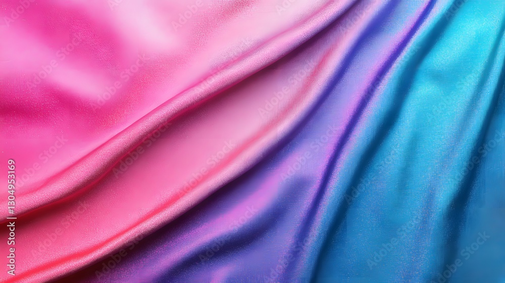 Obraz premium Abstract pastel holographic blurred grainy gradient background, creating a dreamy and modern design for creative projects