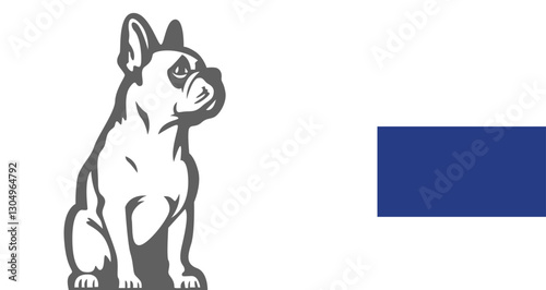 Vector Illustration of a Fierce Pitbull Dog for T-Shirts and Merchandise