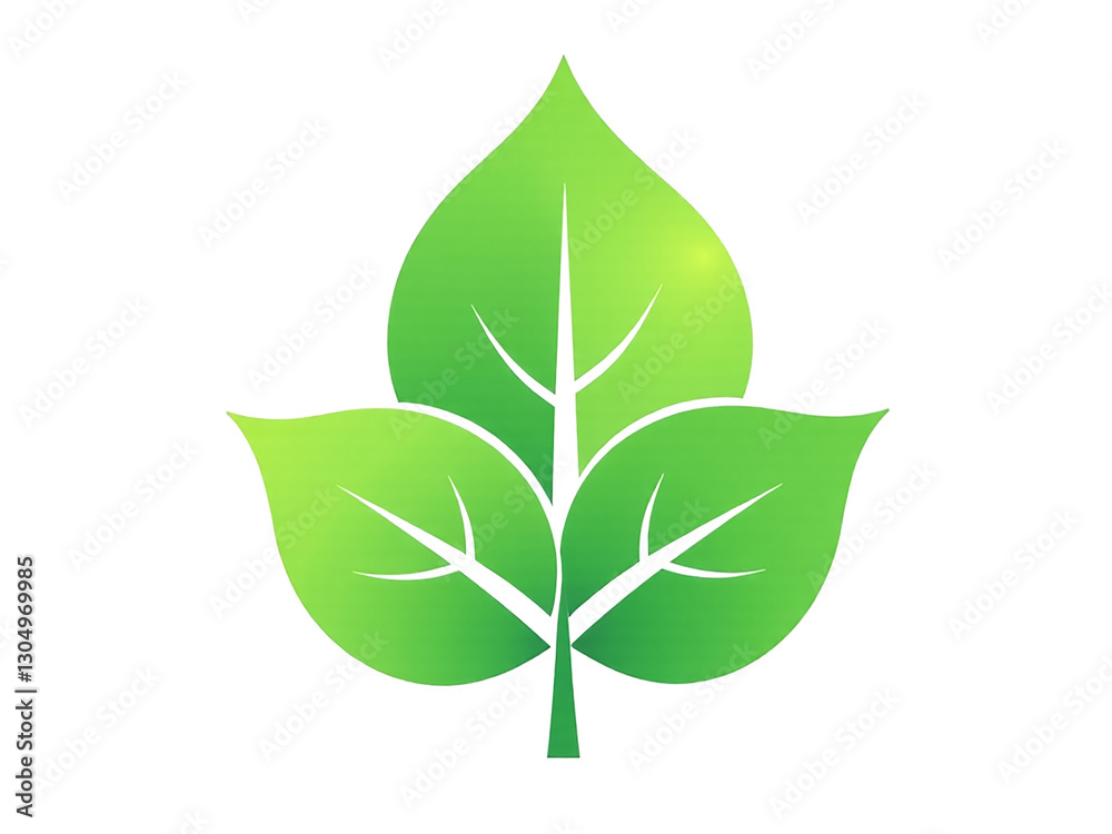Ecology Logo Green Sheet Design . Green leaves. Symbol of nature conservation. Recyclable. Ecology Logo Green Sheet Design . Green leaves. Symbol of nature conservation. Recyclable.