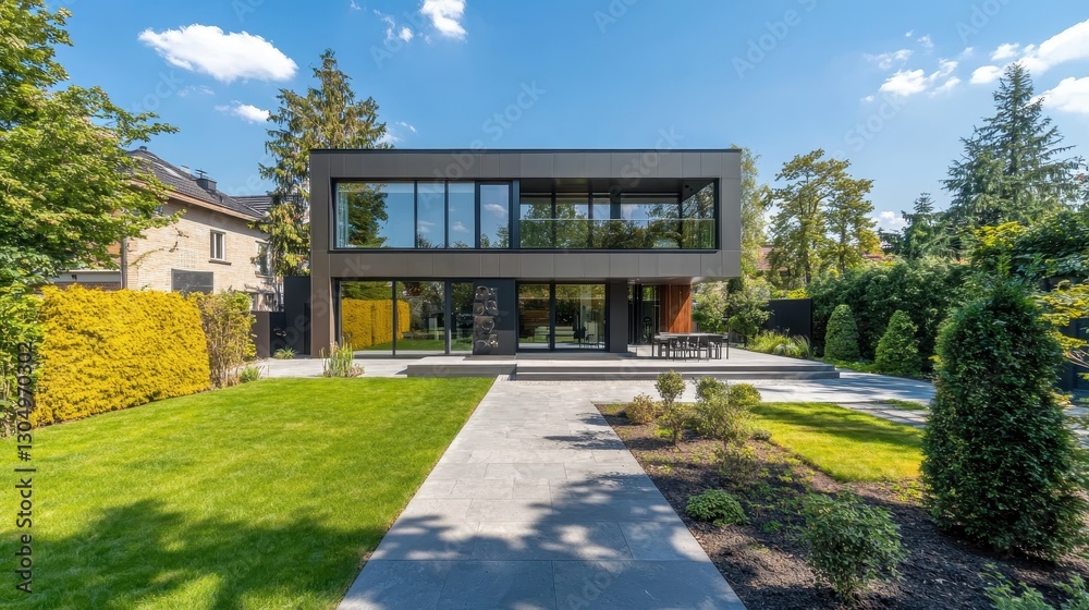 Modern Geometric Luxury Residence Modern Geometric Luxury Residence