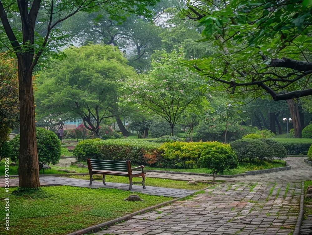 Serene Urban Parks and Gardens Offering Beauty and Tranquility in the City Serene Urban Parks and Gardens Offering Beauty and Tranquility in the City
