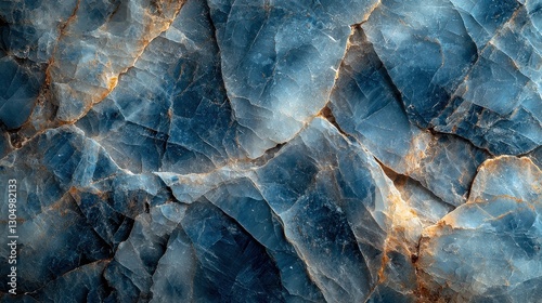 Wallpaper Mural Blue and Gold Stone Texture Background Torontodigital.ca