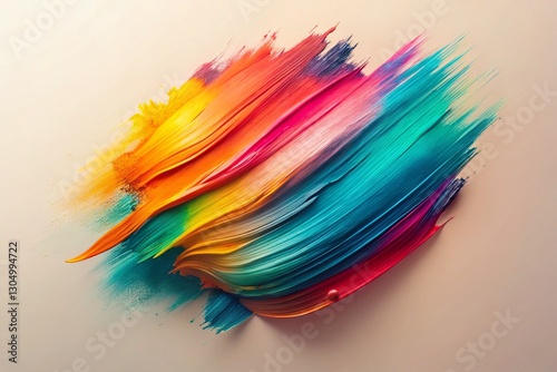Wallpaper Mural Abstract Paint Stroke Background for Presentations - Minimalist Design Torontodigital.ca