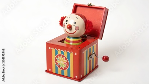 Vintage Jack-in-the-Box Toy