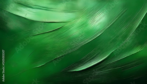 green painted metallic background texture