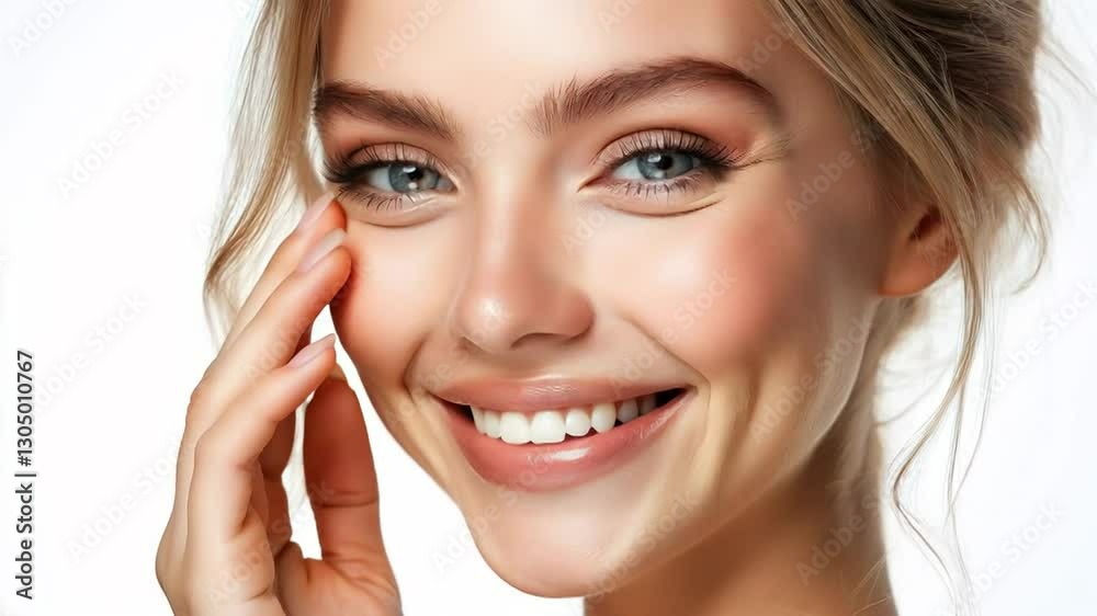 Ethereal Beauty Portrait with Soft Glam Makeup Ethereal Beauty Portrait with Soft Glam Makeup