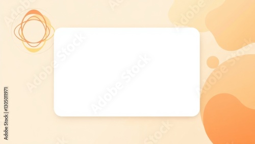 Background with white rectangular box in the middle
