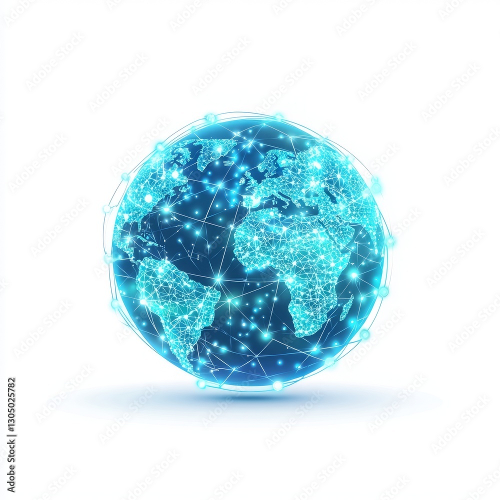 Embracing diversity innovation. A glowing digital globe with interconnected lines, representing global connectivity and technology. Embracing diversity innovation. A glowing digital globe with interconnected lines, representing global connectivity and technology.