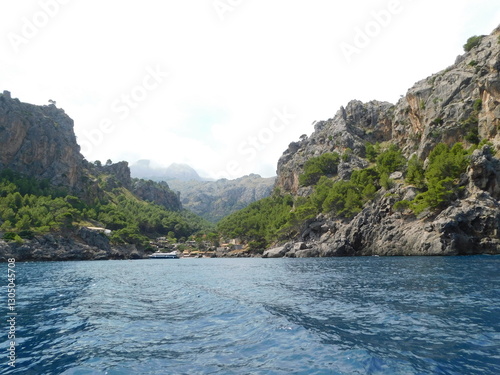 Breathtaking view of Sa Calobra Mallorca Balearic Islands Spain