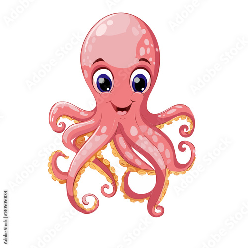 Cute octopus cartoon