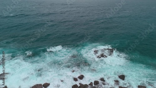 aerial photography, Taiwan, coastline, seascape, magnificence