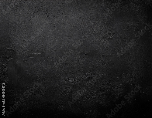 black rough concrete wall wide texture dark grunge background