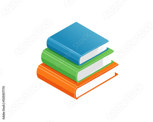 pile of text books