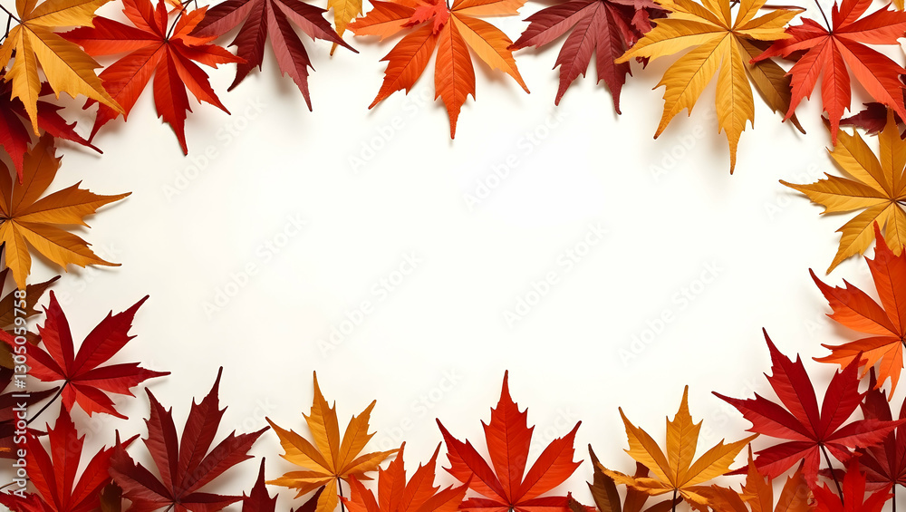 Maple leaves and Canadian wildlife border frame with natural copy space for Canada Day concept as Beautiful maple leaves and diverse Canadian wildlife framing natural space for Canada Day messages in Maple leaves and Canadian wildlife border frame with natural copy space for Canada Day concept as Beautiful maple leaves and diverse Canadian wildlife framing natural space for Canada Day messages in