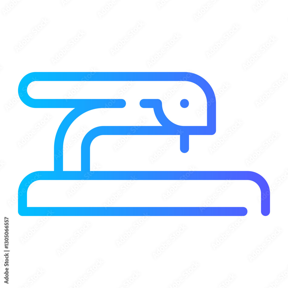 hole puncher gradient icon hole puncher gradient icon