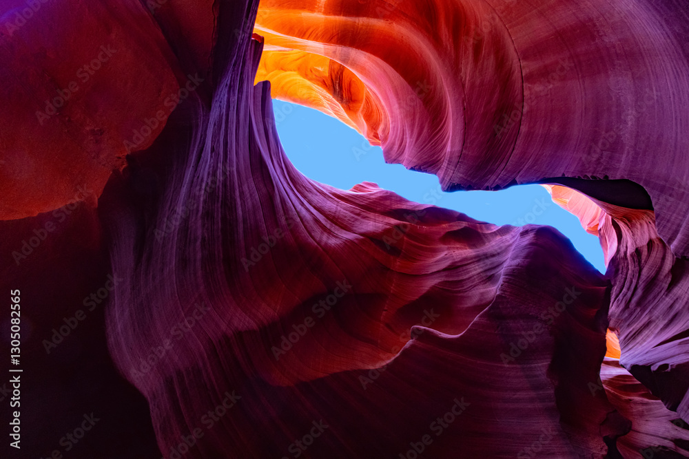 Obraz premium Antelope Canyon, Page in Arizona, USA