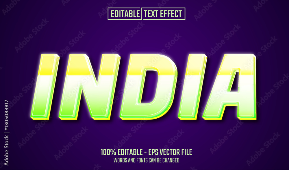 india editable text effect india editable text effect