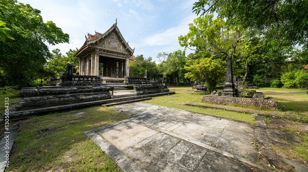 The political role of thai temples in ayutthaya's historical architecture and lush surroundings The political role of thai temples in ayutthaya's historical architecture and lush surroundings