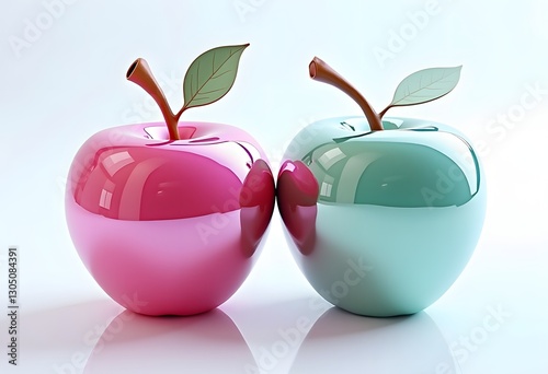 apple isolated on white background
