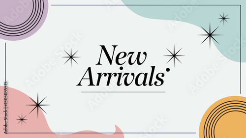 Minimalist New Arrivals Promotional Banner