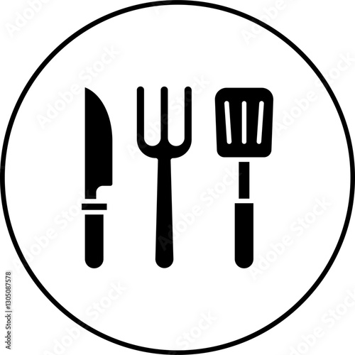 Kitchen utensils Icon