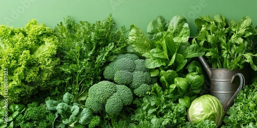 Vibrant Green Vegetables: A...