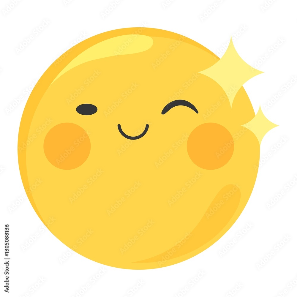 Fototapeta premium set of emoji | emoticon | face illustration