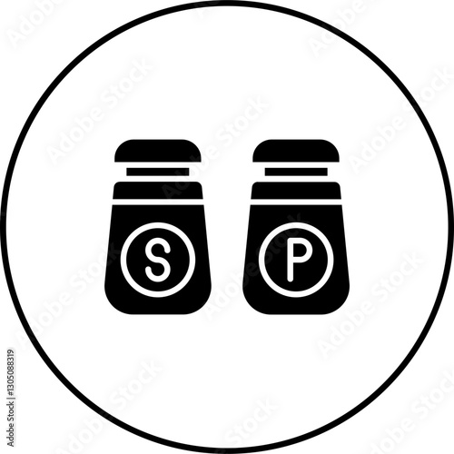 Salt and pepper Icon