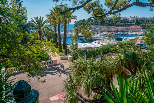 Gardening nearby casino Monte Carlo