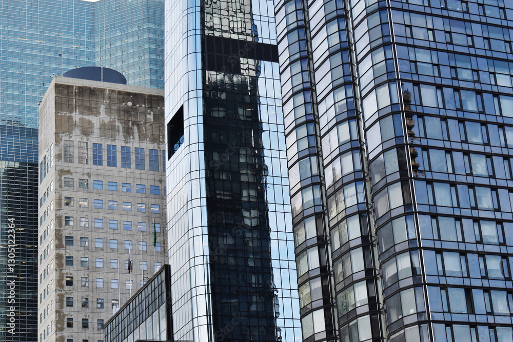 Fototapeta premium Wolkenkratzer in Manhattan