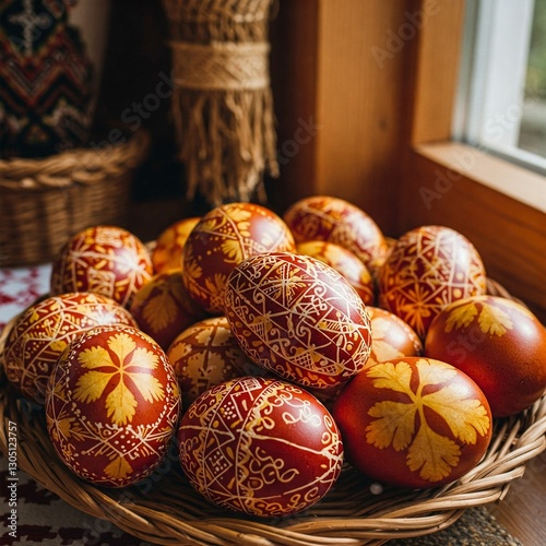Traditional Lithuanian Easter eggs