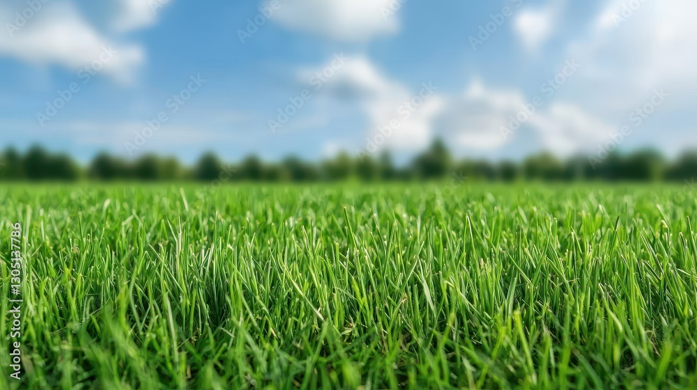Carbon Ecosystem Services Concept, Vibrant Grassland Ecosystem Capturing Atmospheric Carbon in a Blue Sky Landscape Carbon Ecosystem Services Concept, Vibrant Grassland Ecosystem Capturing Atmospheric Carbon in a Blue Sky Landscape