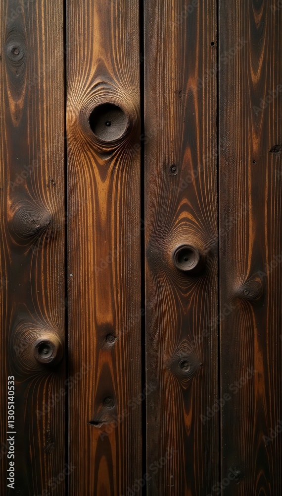 Deep brown wood grain, rustic knots, weathered texture, wooden texture, wood planks, backdrop Deep brown wood grain, rustic knots, weathered texture, wooden texture, wood planks, backdrop