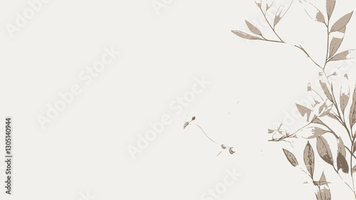 The image features a white dove in flight against a predominantly white background.  The dove is centrally positioned, its wings partially extended, suggesting movement.  To the right,