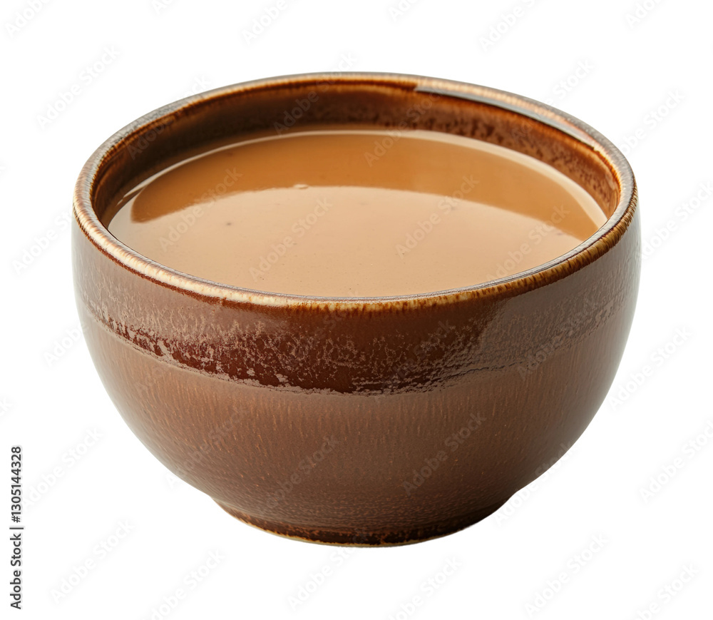 Savoring creamy mushroom soup in a cozy kitchen isolated on transparent background png Savoring creamy mushroom soup in a cozy kitchen isolated on transparent background png